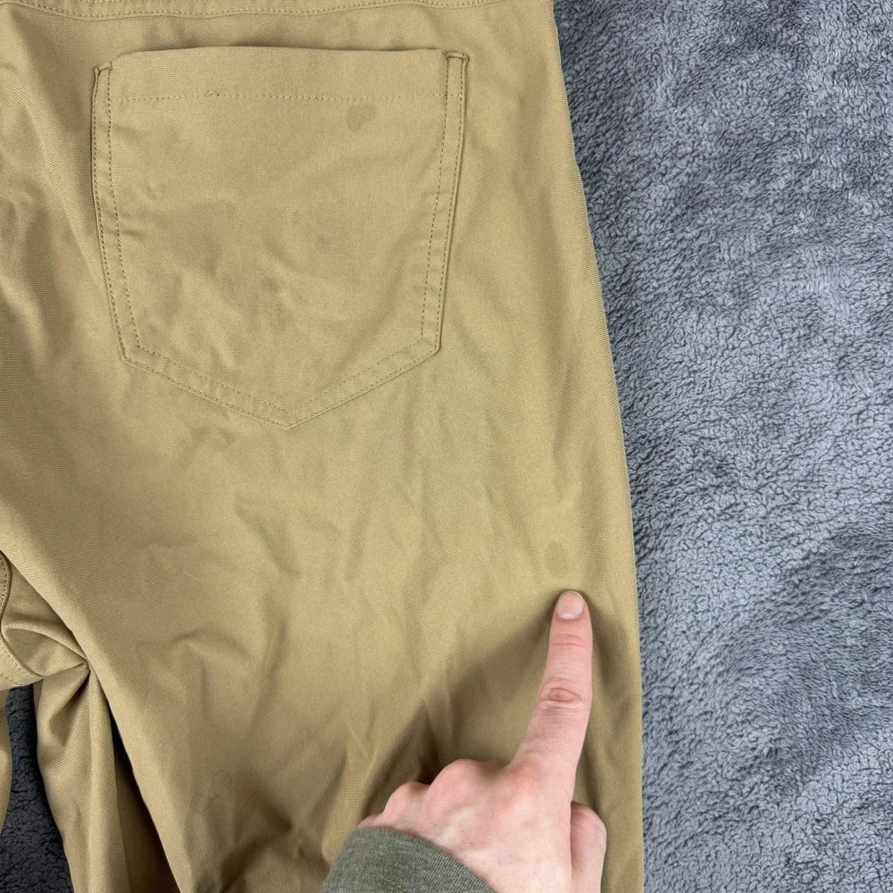 VRST Pants Mens 33x28 Khaki‎ Stretch Chino Athletic Golf Casual Performance